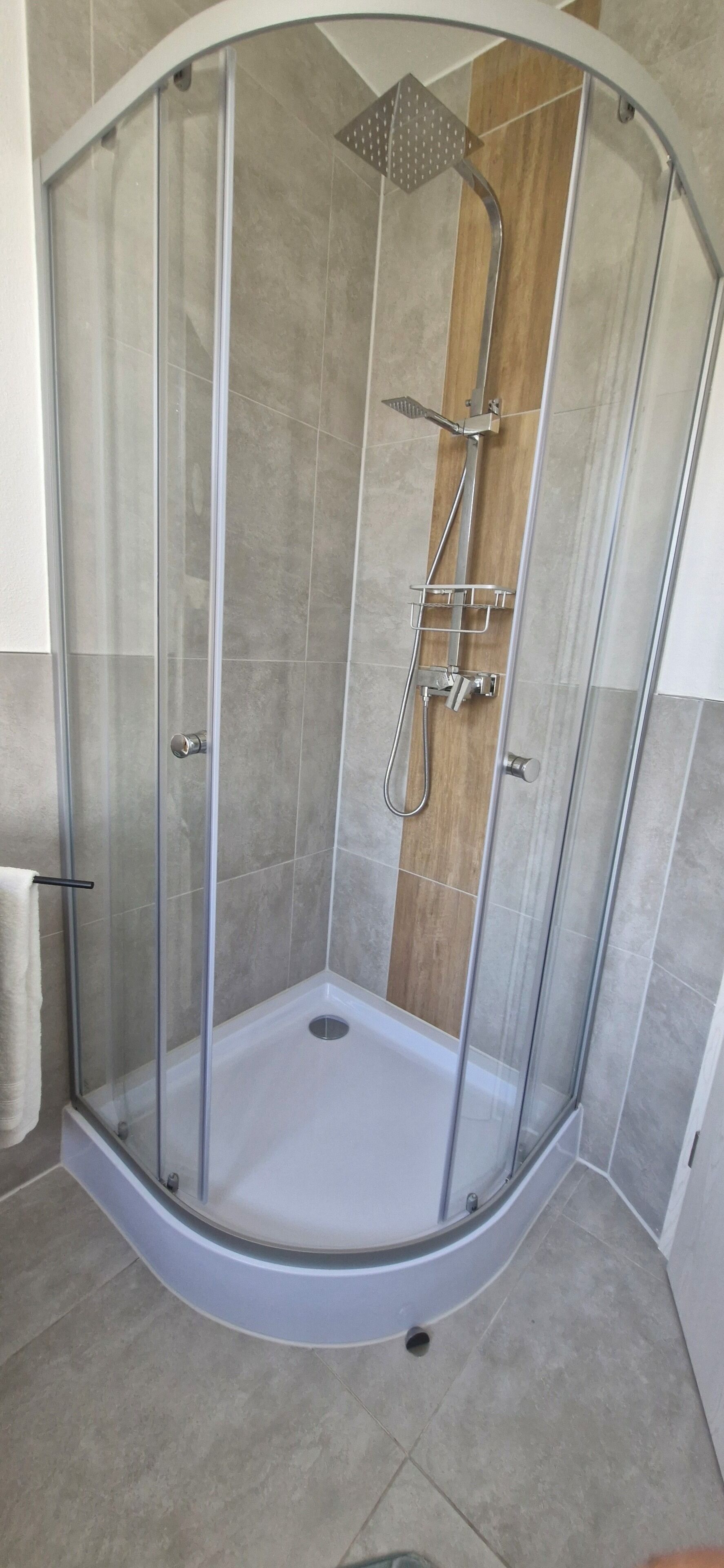 Towels, soap, toilet paper