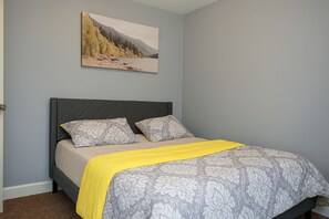 2 bedrooms, in-room safe, iron/ironing board, WiFi