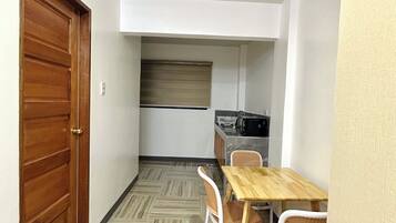 Desk, laptop workspace, iron/ironing board, free WiFi