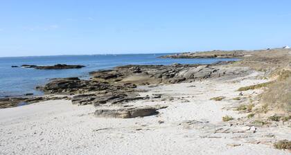 L'Irisée-6p-Quiberon-500m Thalasso and beach parking lot