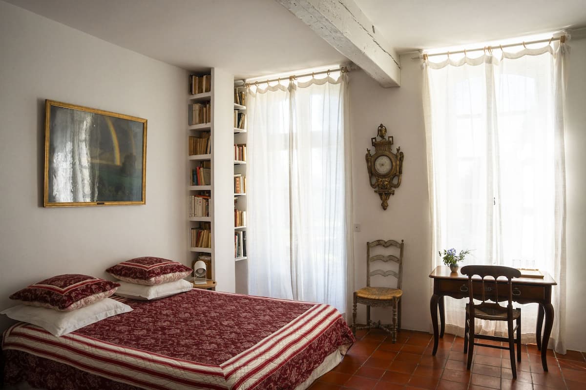 Classic-Doppelzimmer, mit Bad, Gartenblick (Chambre Double Classique)