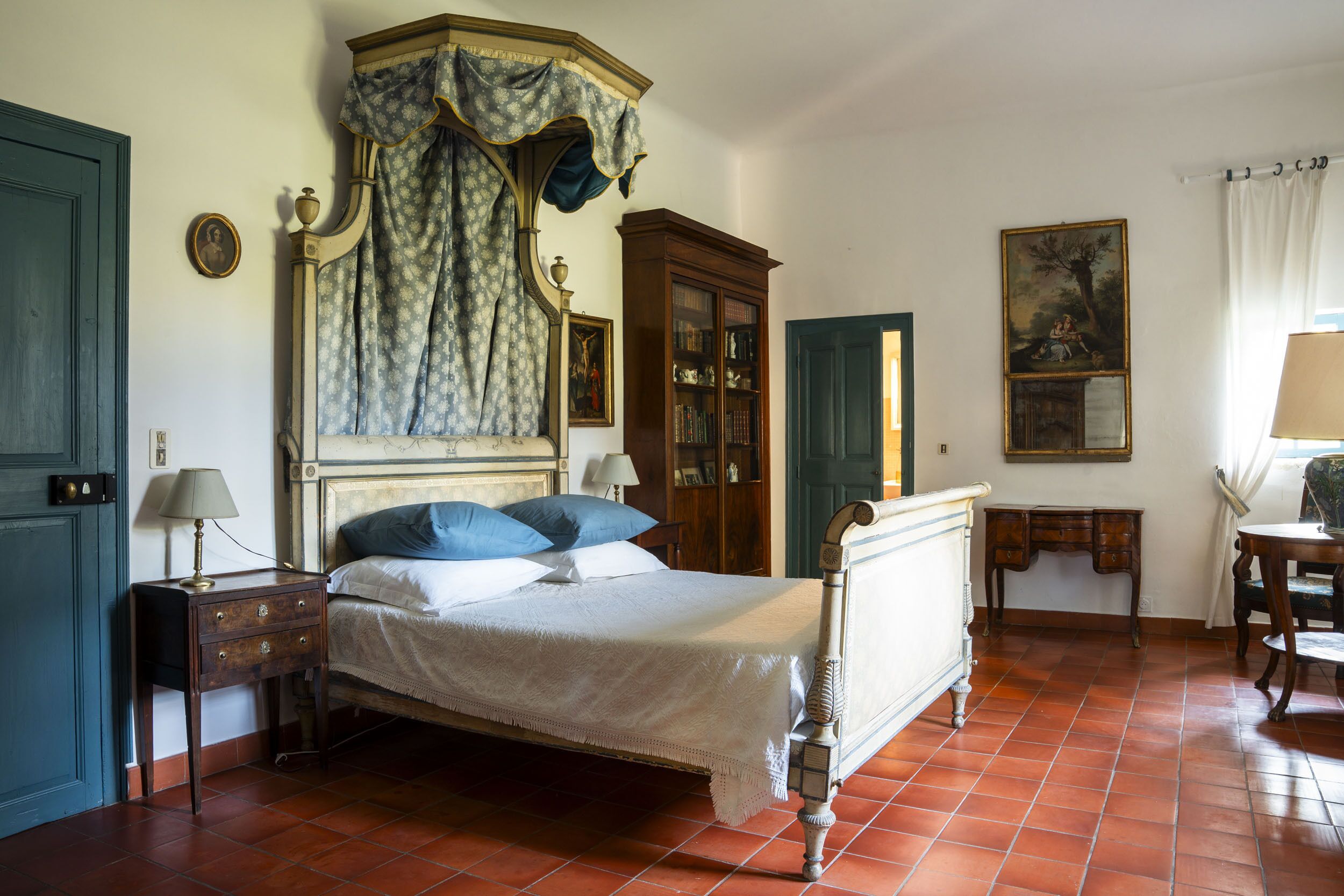 Chambre Double Classique, salle de bains attenante, vue jardin (Chambre Double Classique) | Literie de qualité supérieure, lit parapluie, Wi-Fi gratuit