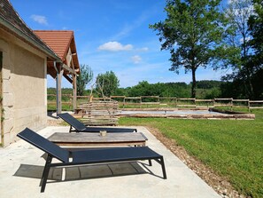 Overnattingsstedets uteområder