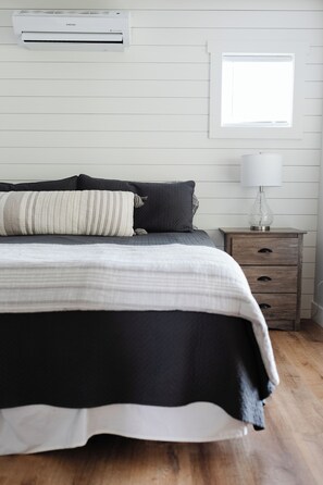2 bedrooms, iron/ironing board, travel crib, WiFi