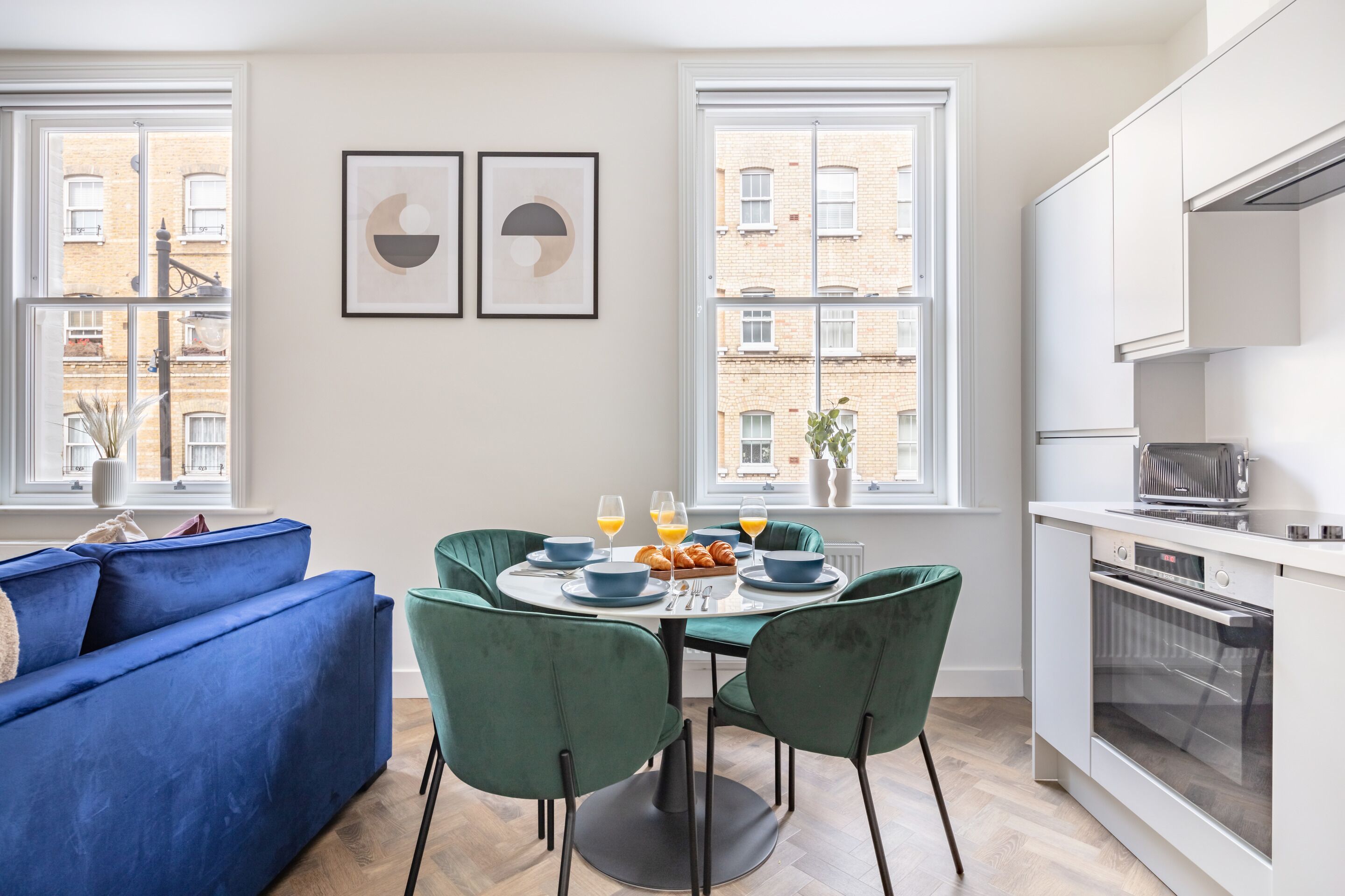 City-Apartment, 1 Schlafzimmer, Nichtraucher | Eigene Küche | Espressomaschine, Wasserkocher mit Kaffee-/Teezubehör, Wasserkocher