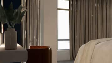 Superior studio suite, uitzicht op de stad | Gratis wifi