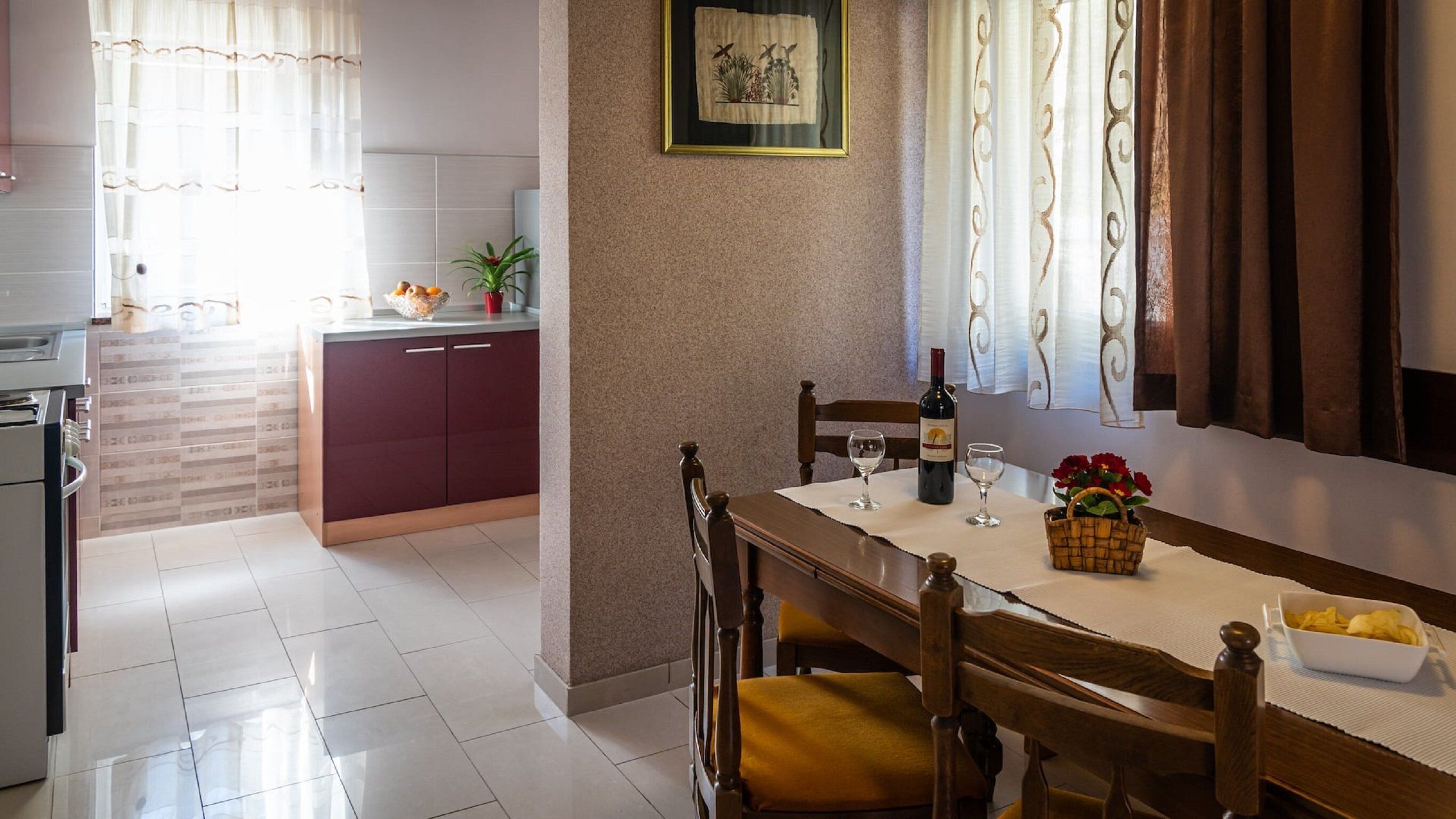 Appartement (Groundflloor Apartment with Terrace A) | Dineerruimte