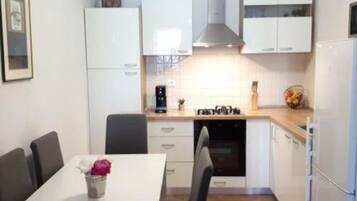 Departamento (Holiday Home Vilson) | Cocina privada | Refrigerador