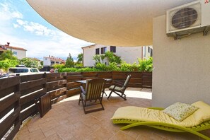 Apartment, 1 Bedroom, Terrace | Balcony - Stylish Flat With Pool Access and Fully Equipped Spaces (Vodnjan)