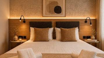 1 habitación, tabla de planchar con plancha, wifi gratis y ropa de cama