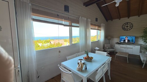 Villa with Sea View & Private Pool - 6 Pers. - Vieux-Habitants