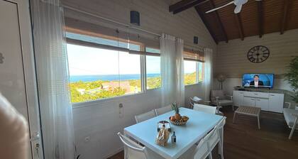 Villa with Sea View & Private Pool - 6 Pers. - Vieux-Habitants