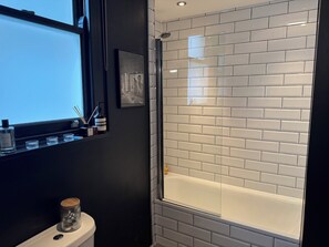 Hair dryer, towels, soap, shampoo - Camden / St Pancras Victorian flat with garden (London)