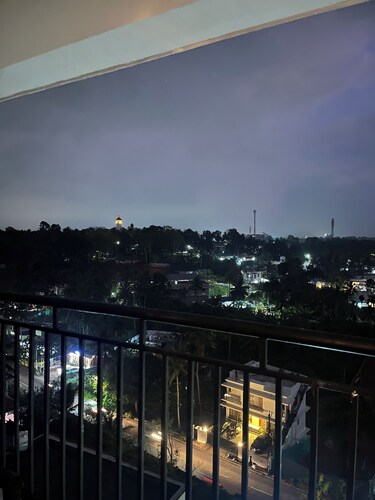 3-bedroom cozy apartment with balcony . Thiruvananthapuram, Kerala.