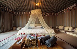Traditional Tent with Camp Activities