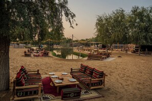 Majoituspaikan julkisivu