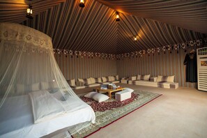 Traditional Tent with Camp Activities