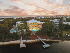 Exterior - One Fish Two Fish|Deeded Beach Access|Private Pool|Lakefront (Santa Rosa Beach)