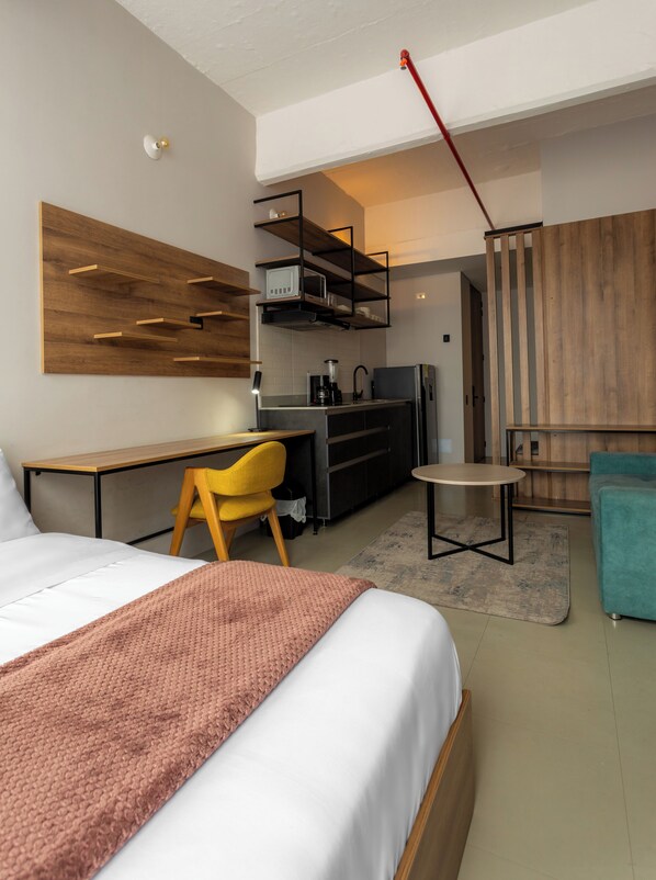 Superior Apartment | 1 bilik tidur, kalis bunyi, seterika/papan seterika, Wi-fi percuma