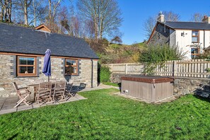 Cottage | Exterior - Cottage by Cardigan Bay With Hot Tub (Talybont)
