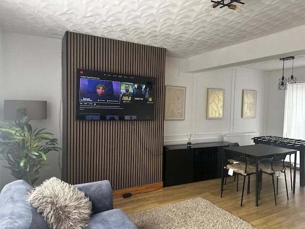 Hartlepool-3 Bd House-sleeps5-free Parking&netflix - Hartlepool