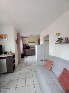 TV - Air-conditioned T2 with magnificent sea view (Cerbère)