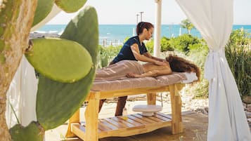 Massage bij de accommodatie