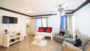 Living room - Garden Condos 7 - Central Apartment in Strip! (Sosúa)