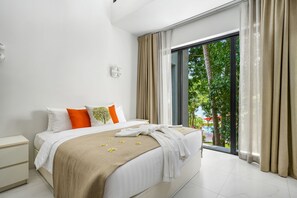 Vila, 3 kamar tidur, balkon, pemandangan kebun | 3 kamar tidur
