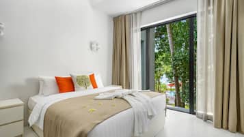 Villa, 3 Schlafzimmer, Balkon, Gartenblick | 3 Schlafzimmer