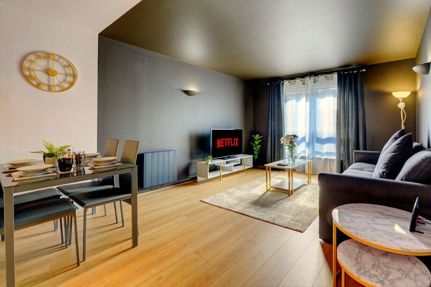 Stylish Apartment Town Centre Secure Parking Fast Wifi Smart Tv Yoko Property - Northampton