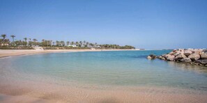 Beach nearby, beach towels