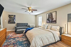 1 bedroom, iron/ironing board, free WiFi, bed sheets