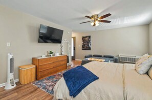 1 bedroom, iron/ironing board, free WiFi, bed sheets