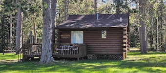 Cozy 2 Bedroom lake front cabin - Chippewa Flowage, Dun Rovin Rd in Hayward, WI.