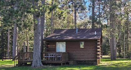 Cozy 2 Bedroom lake front cabin - Chippewa Flowage, Dun Rovin Rd in Hayward, WI.