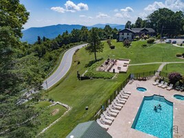 Seasonal outdoor pool