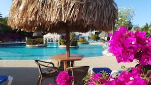Outdoor pool - Lovely apartment in a gated resort with a huge beautiful pool! (Willemstad)