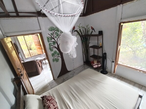 Familjelägenhet - uteplats - utsikt mot trädgården | 2 sovrum och gratis wi-fi