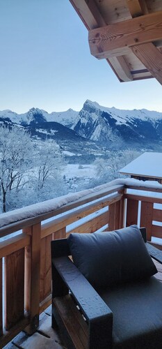 Chalet Le Criou - Morillon, 12 pers, spa