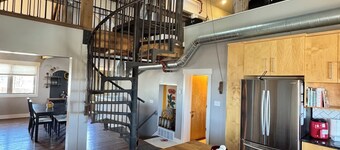 Stay at the Original Feed & Grain Building on Main Street in downtown Timnath