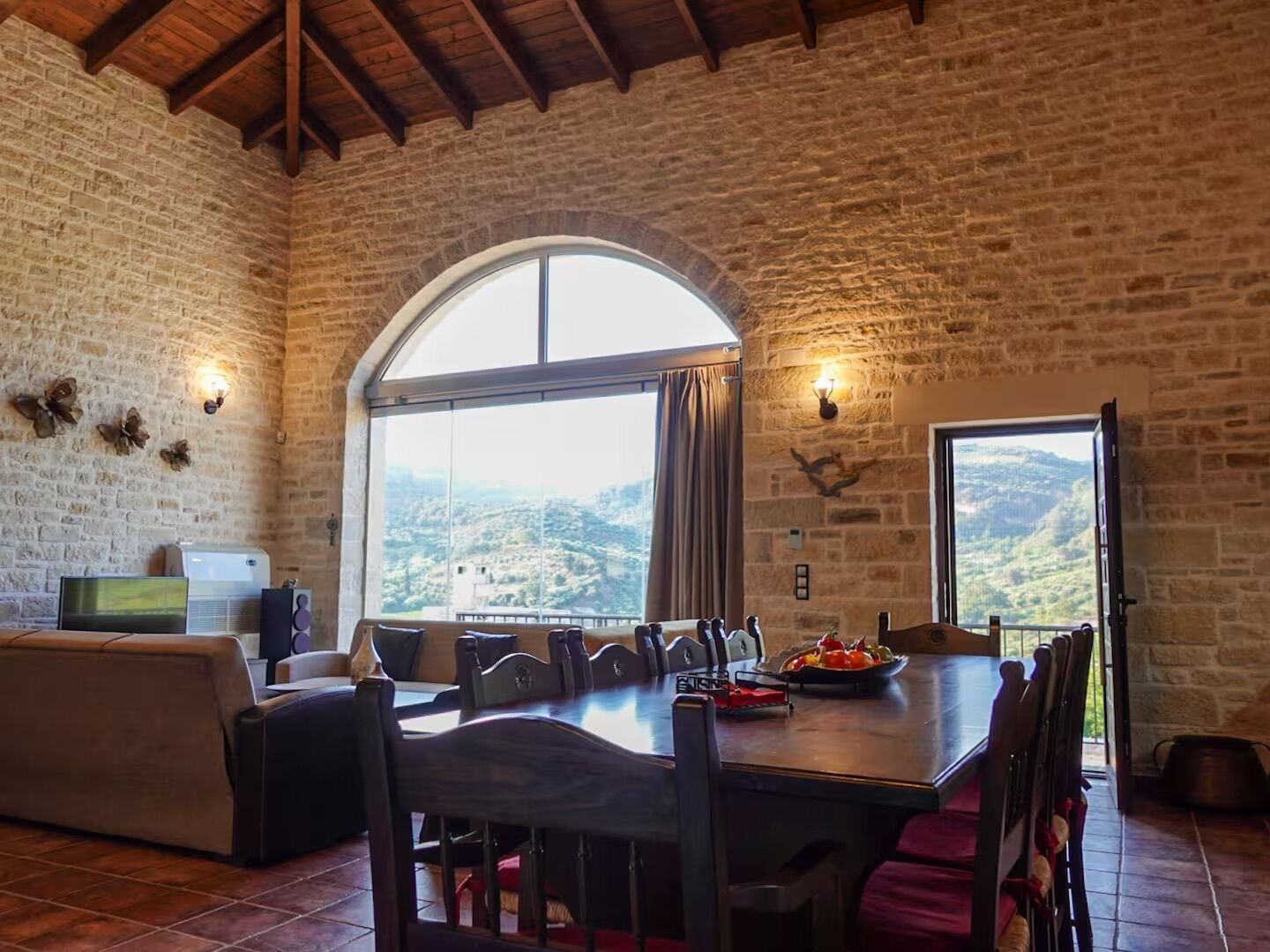 Villa, Multiple Beds, Patio, Valley View | Dining room