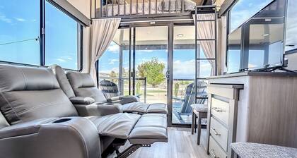 The Coyote Moon Tiny Home Destination Trailer Near Zion National Park