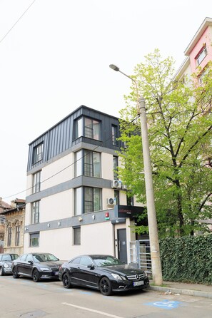 Fassade der Unterkunft