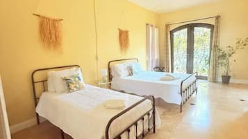 2 bedrooms, iron/ironing board, travel crib, WiFi