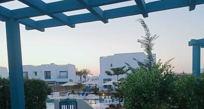 Enjoy a Greek flavor in Egypt's north coast overlooking the Mediterranean sea