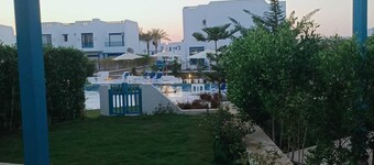 Enjoy a Greek flavor in Egypt's north coast overlooking the Mediterranean sea