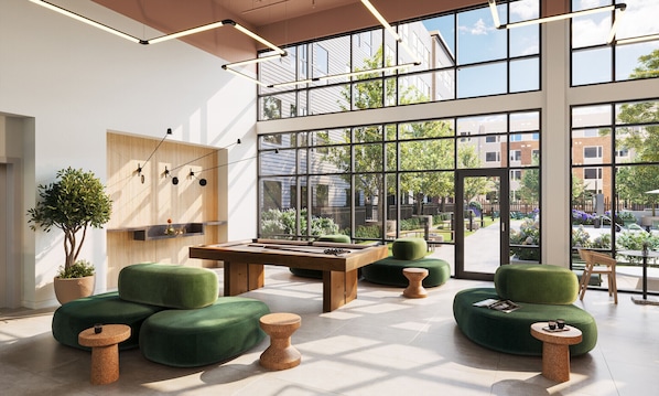 Billiards - Luxury Apartments by Hyatus at Boston Everett (Everett)