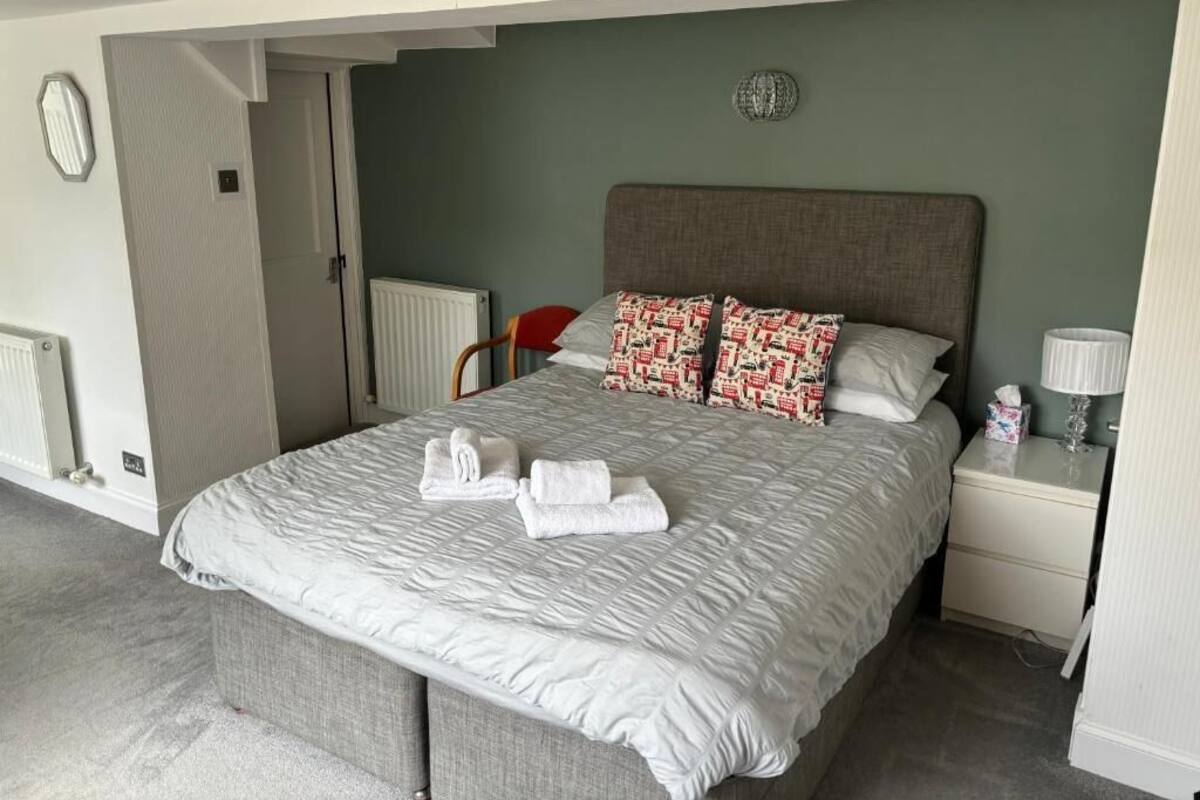 패밀리 트리플룸, 파티오, 정원 전망