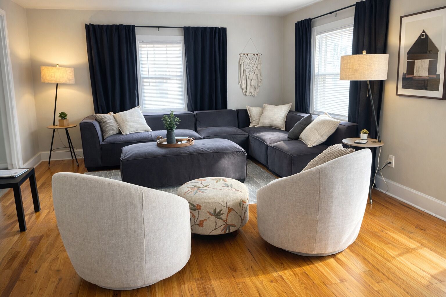 House, Multiple Beds, Patio, Garden View (915 23rd St - Group) | Living area | 50-inch flat-screen TV with digital channels